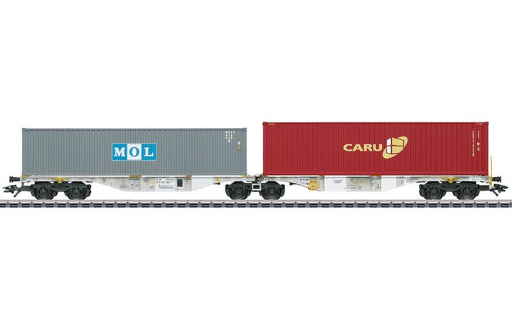 maerklin/メルクリン 47811 コンテナ輸送貨車 Aae Railease SARL Type Sggrss80