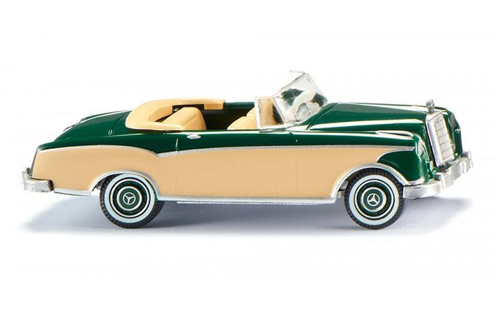 Wiking/ヴィーキング 014302 MB 220 S Cabrio - moosgrun