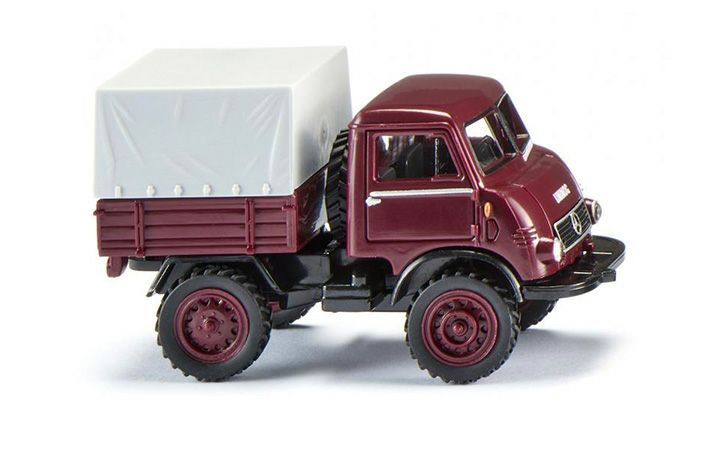 Wiking/ヴィーキング 036805 Unimog U 402 - weinrot