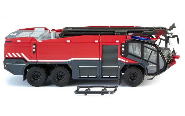 Wiking/ヴィーキング 062647 Feuerwehr - Rosenbauer FLF Panther 6x6 mit Loscharm