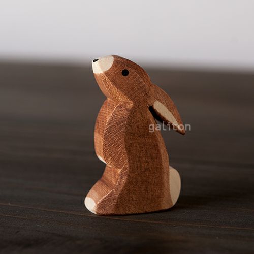 オストハイマー Ostheimer うさぎ 茶 上向き