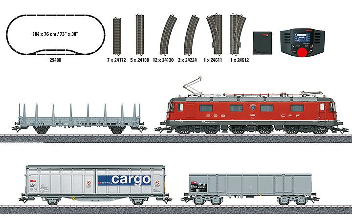 maerklin/メルクリン 29488 HOデジタルスターターセット スイス　SBB Re620