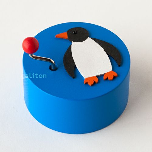 キーナー Kiener キーナー手回しオルゴール ペンギン