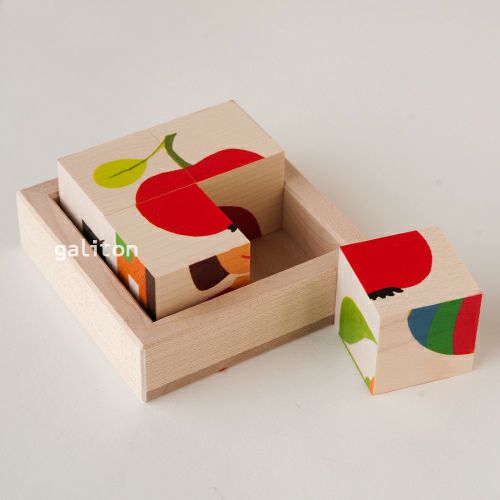 キーナー Kiener キューブパズル りんご