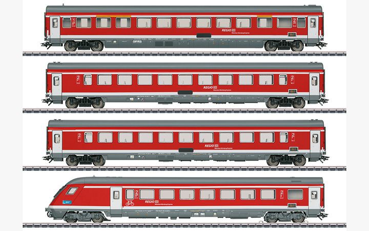 maerklin/メルクリン 42988 客車4両セット DBAG Munich-Nurnberg Express
