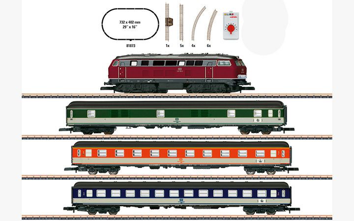 maerklin/メルクリン 81873 mini-club 50周年記念 MHIスターターセット Zゲージ