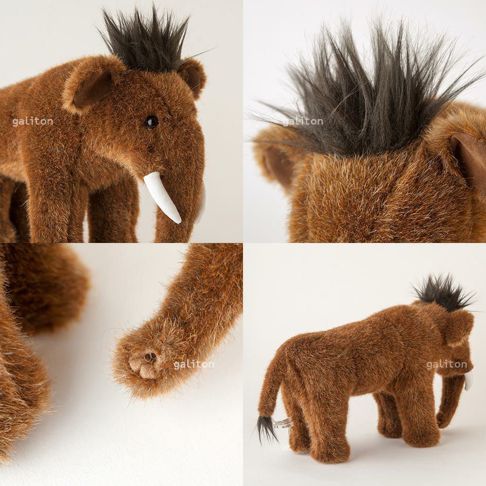 ケーセン Koesen ぬいぐるみ マンモス（小）