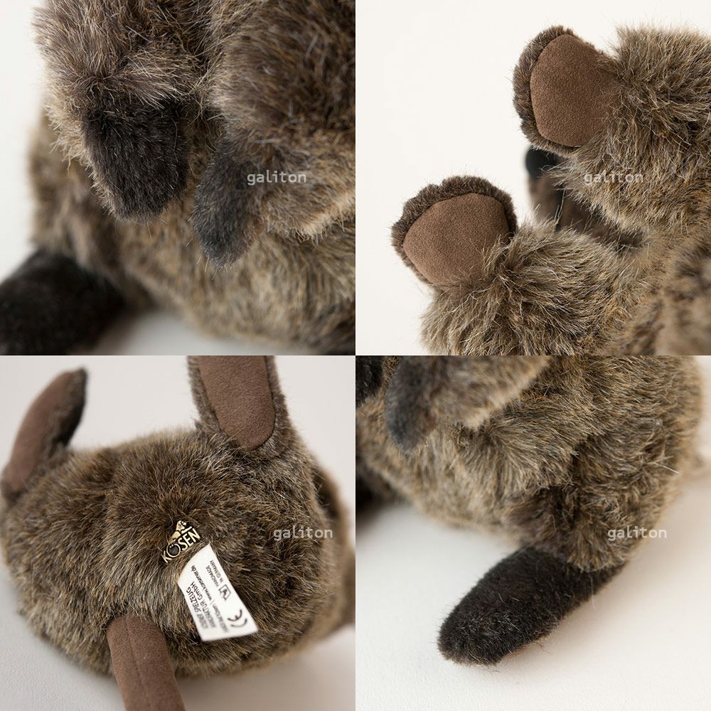 ケーセン Koesen ぬいぐるみ クオッカ（クアッカワラビー）（小）