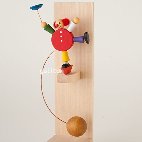 ヴォルフガングヴェルナー Wolfgang Werner やじろべえ クラウン 皿回し