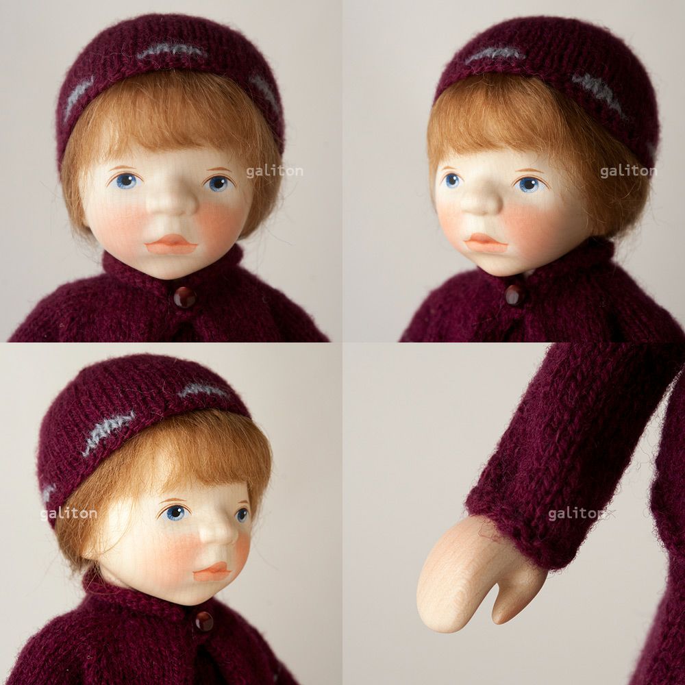 Elisabeth Pongratz ポングラッツ人形 オールウッド H401 エンジニットワンピース ボレロ付き