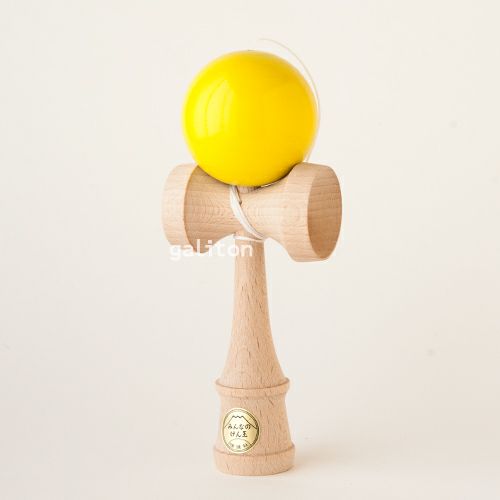 博進社 みんなのけん玉富士ブナ 黄