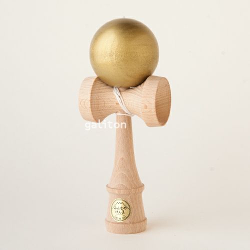 博進社 みんなのけん玉富士ブナ 金