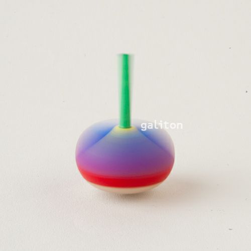 博進社 透明こま（小）朝焼け