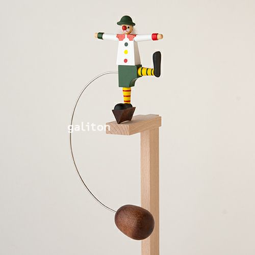 ヴォルフガングヴェルナー Wolfgang Werner やじろべえ（大）クラウン 緑パンツ白服