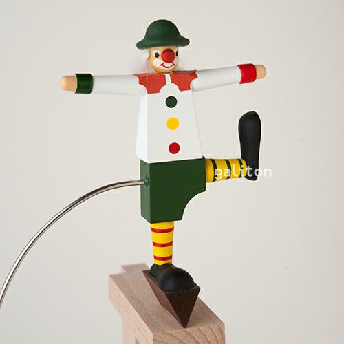 ヴォルフガングヴェルナー Wolfgang Werner やじろべえ（大）クラウン 緑パンツ白服