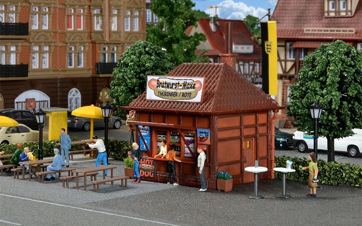 VOLLMER/フォルマー 45140 HOスケール ソーセージのキオスク Maxe