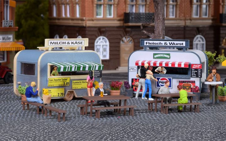 VOLLMER/フォルマー 45144 HOスケール 路上販売トレーラー