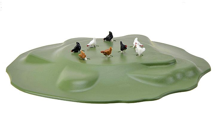 Viessmann/フィースマン 1528 餌をついばむ鶏 for HO