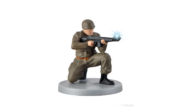 Viessmann/フィースマン 1531 ニーリングで射撃する兵士 for HO