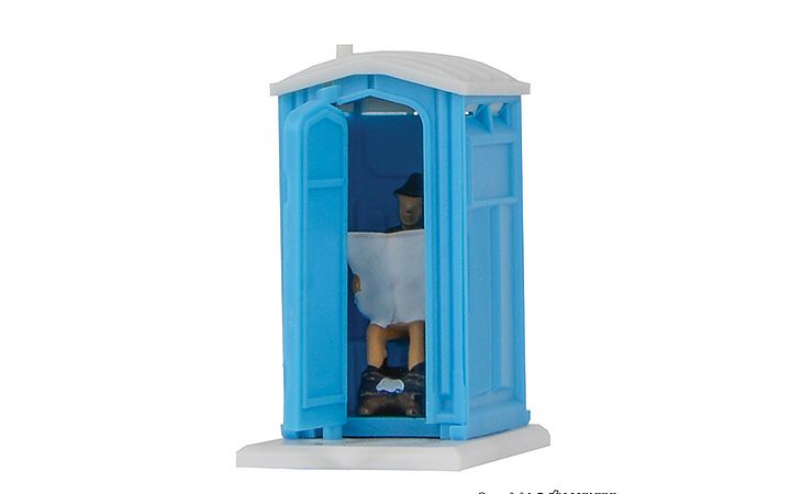 Viessmann/フィースマン 1545 仮設トイレにて for HO