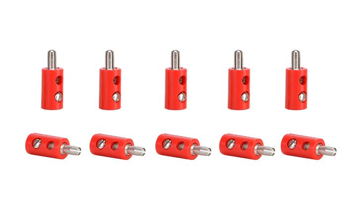 Viessmann/フィースマン 6871 プラグ 赤　10個入