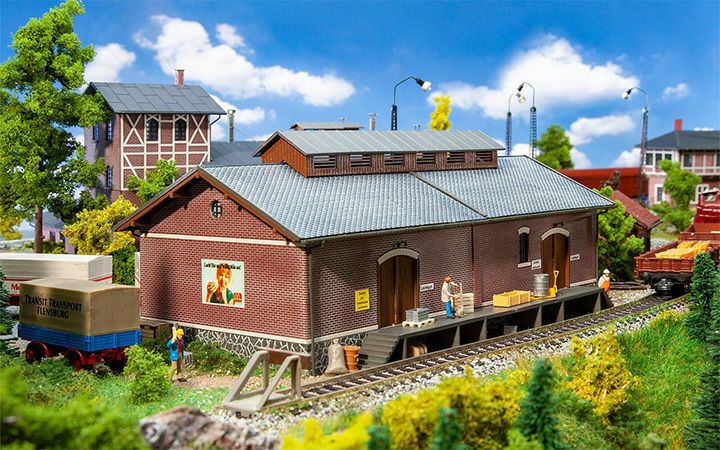 FALLER/ファーラー 120097 物品倉庫　HOゲージ