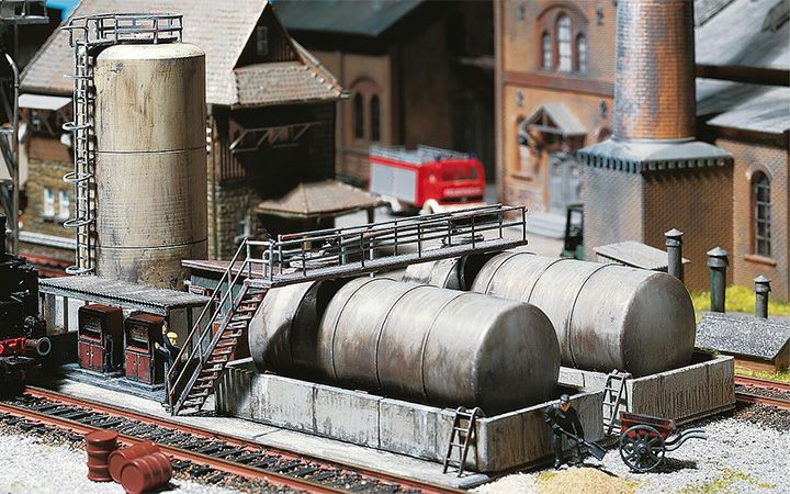 FALLER/ファーラー 120157 軽油給油所　HOゲージ