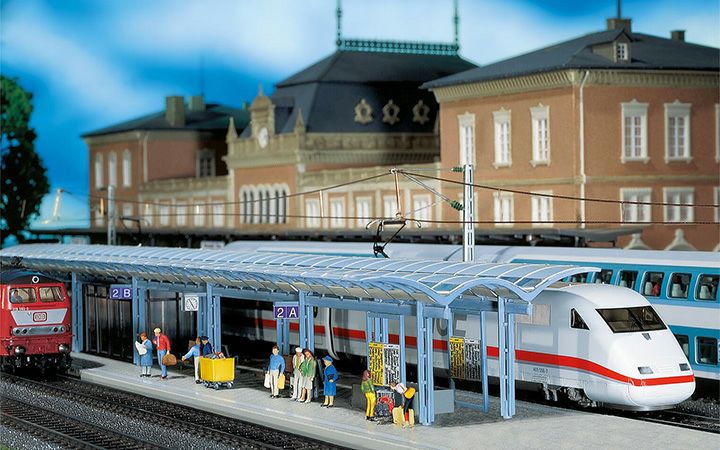 FALLER/ファーラー 120193 ICE プラットホーム　HOゲージ