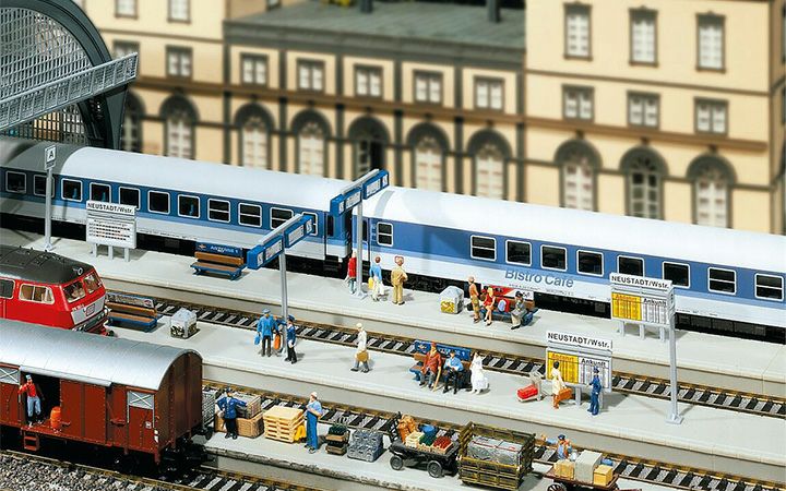 FALLER/ファーラー 120197 120199ドーム型プラットホーム用延長セット　HOゲージ