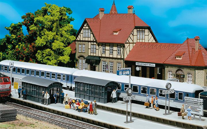 FALLER/ファーラー 120203 プラットホーム延長セット　HOゲージ