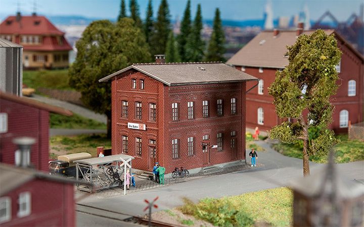 FALLER/ファーラー 120235 DB管理棟　HOゲージ