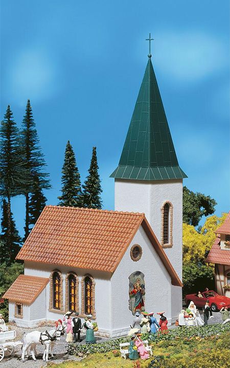 FALLER/ファーラー 130240 村の教会　HOゲージ