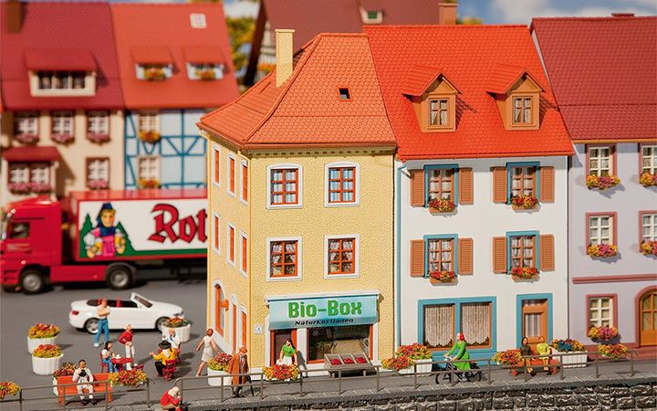 FALLER/ファーラー 130496 村の住宅2棟セット　HOゲージ