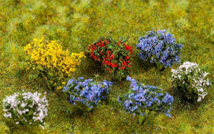 FALLER/ファーラー 181269 花の咲く低木14本セット