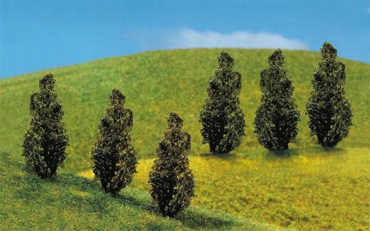 FALLER/ファーラー 181229 プレミアム樹木 トゥジャ 6本セット