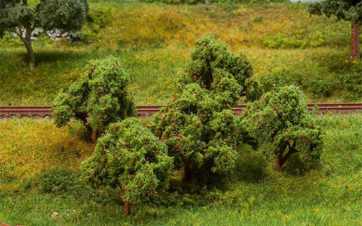 FALLER/ファーラー 181404 りんごの木5本セット