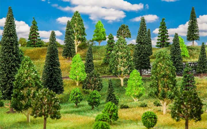 FALLER/ファーラー 181536 樹木混合アソート50本セット