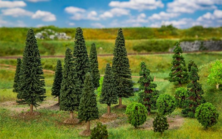 FALLER/ファーラー 181540 樹木混合(小)アソート25本セット