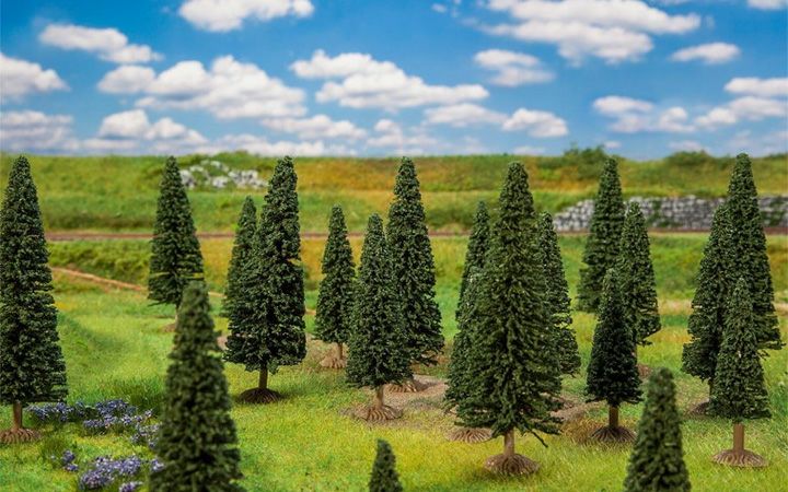 FALLER/ファーラー 181541 モミの木(小)アソート25本セット