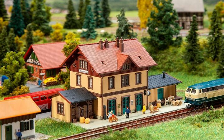 FALLER/ファーラー 282709 オクセンハウゼン駅　Zゲージ