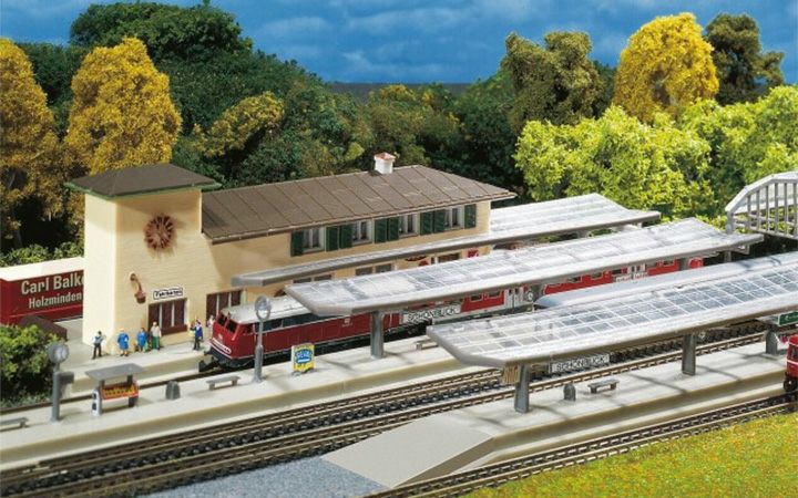 FALLER/ファーラー 282718 プラットホーム3個セット　Zゲージ