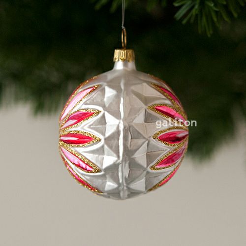 【xmas限定販売】 グラスオーナメント 氷花 30242