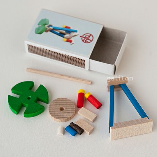 【xmas限定販売】 ロークワイ LOQUAI マッチ箱入 クリスマスピラミッド