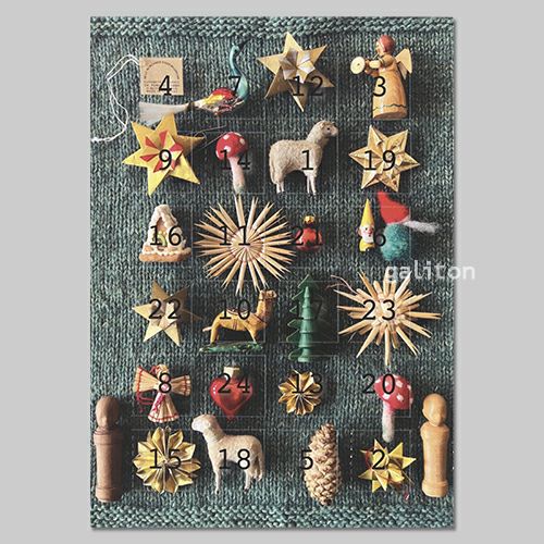 【xmas限定販売】 ポングラッツアドヴェントカード