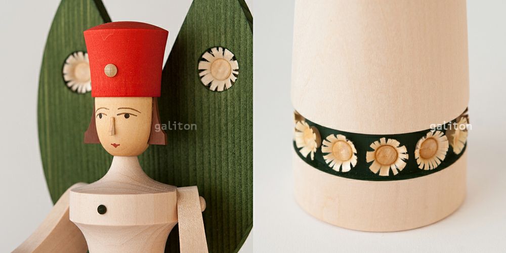 【xmas限定販売】 キャンドルスタンド ヴォルフガング ブラウン Wolfgang Braun 天使と鉱夫