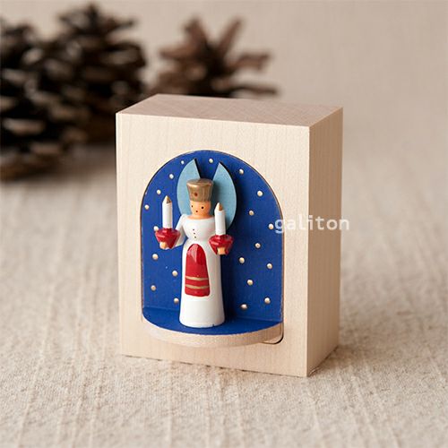 【xmas限定販売】 ヴォルフガングブラウン Wolfgang Braun からくり小箱 天使