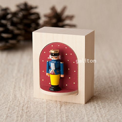 【xmas限定販売】 ヴォルフガングブラウン Wolfgang Braun からくり小箱 くるみ割り