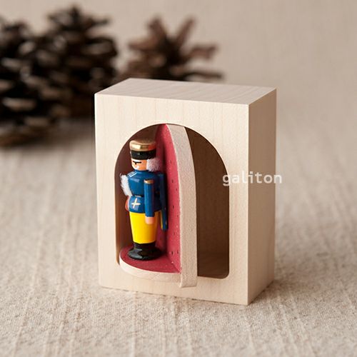 【xmas限定販売】 ヴォルフガングブラウン Wolfgang Braun からくり小箱 くるみ割り