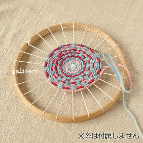 ヴォルマヌファクトゥアフィルゲス Woll-Manufaktur Filges 円形織機（毛糸なし）