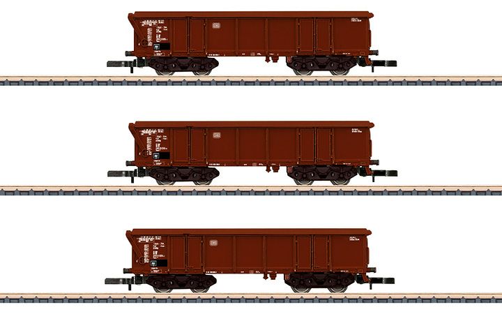 maerklin/メルクリン 86682 開閉ルーフ式ゴンドラ貨車3両セット Zゲージ